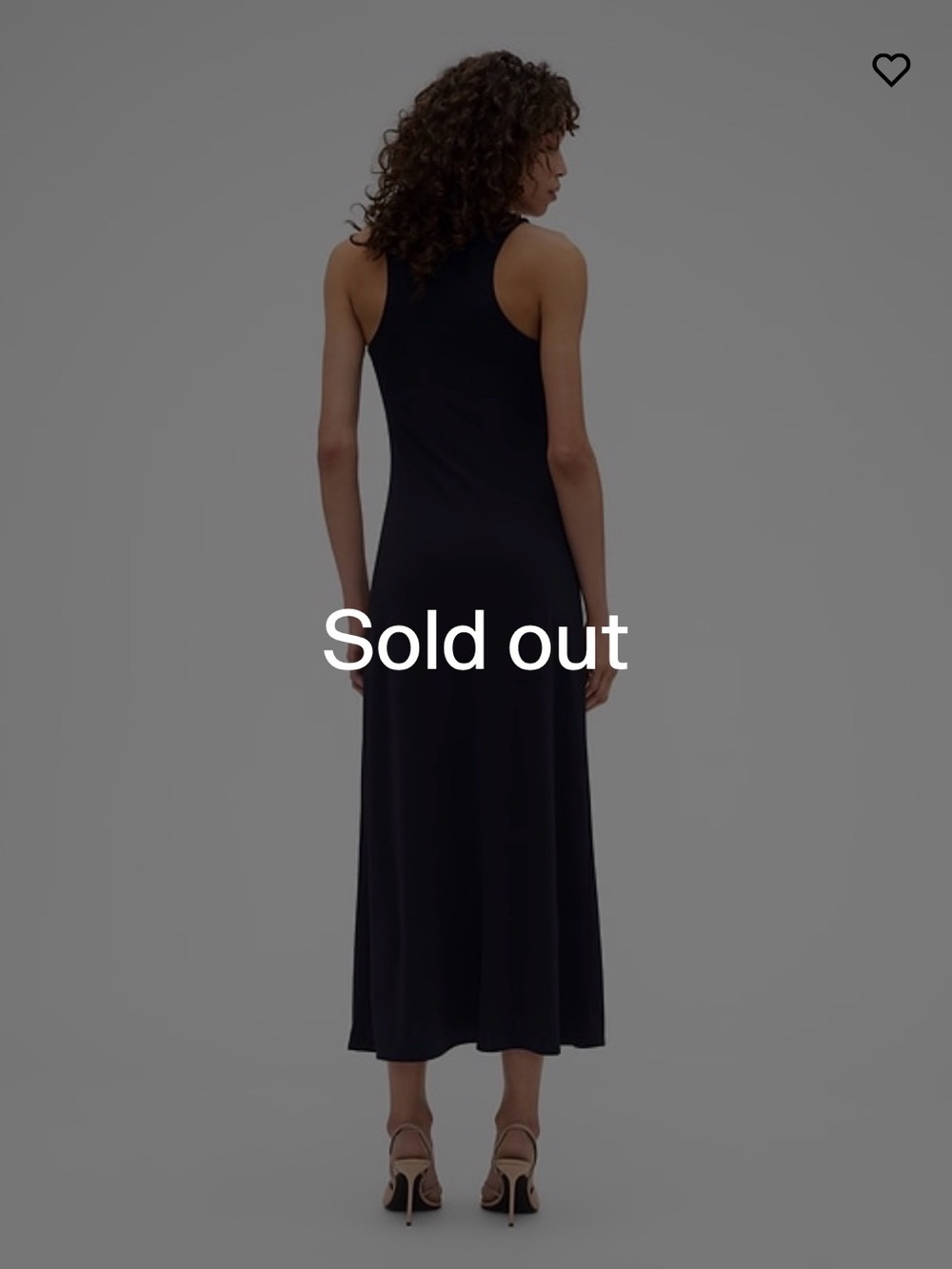 GAP x Victoria Beckham NavyTank Maxi Dress NWT - Picture 3 of 3